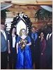 The Newlyweds and their families.